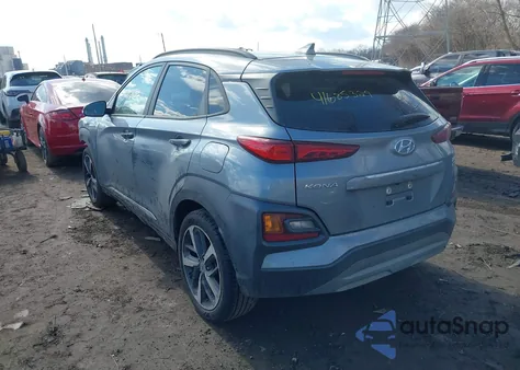 2021 Hyundai Kona Limited z USA, uszkodzony, nr VIN KM8K3CA52MU729266